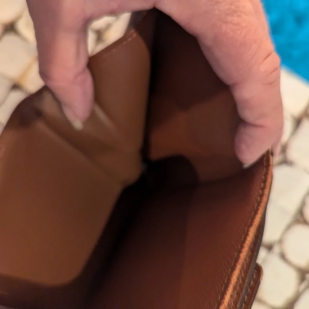 LV Small Brown Monogram wallet